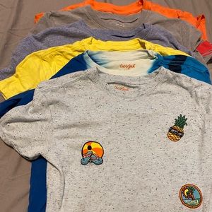 6 pairs of fun shirts (blue one sold)